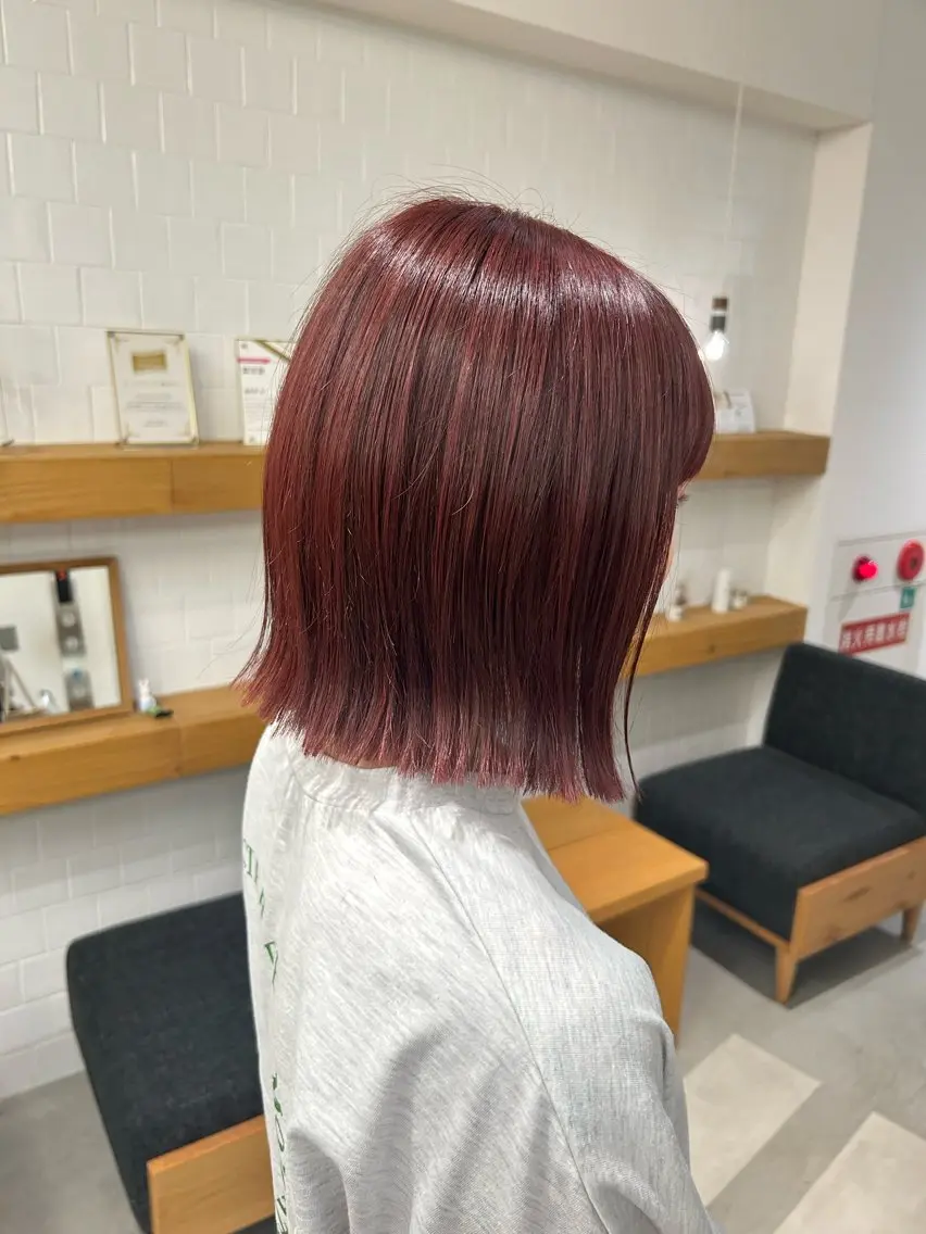 ショート ボブ 、 、のヘアスタイル
