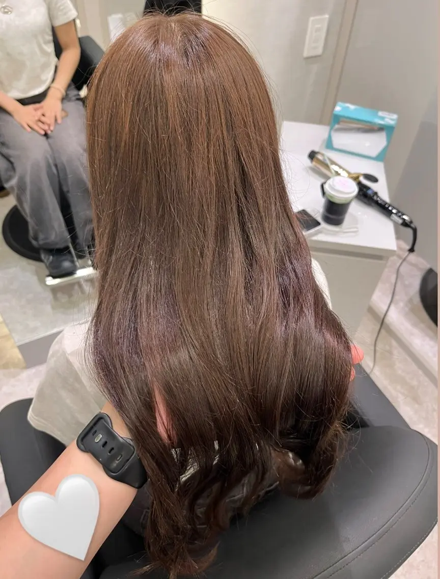 カラー ブラウンカラー 透明感カラー ヘーゼル VIXIA🎀 COCORUのヘアスタイル