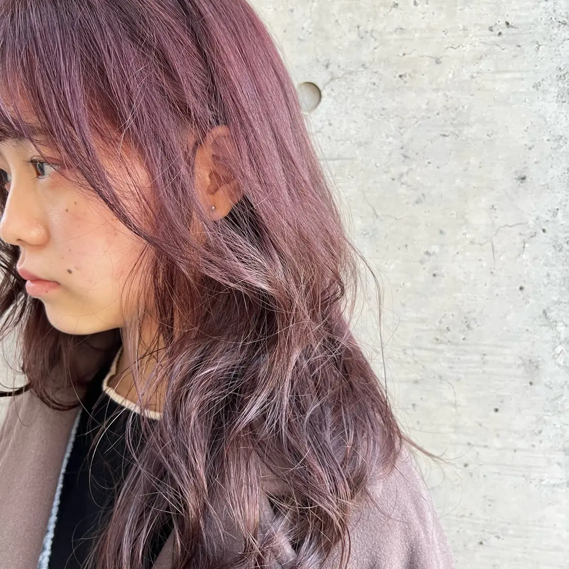 ロング カラー ブリーチ 透明感カラー ダブルカラー ブリーチなしカラー ピンクカラー カット ヘアカラー quon RYUYA /レイヤー✂️のその他イメージ