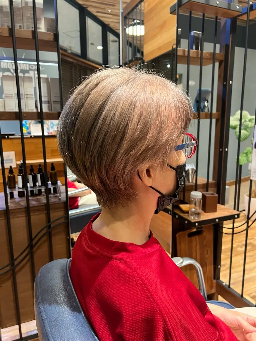 ショート ショートヘア 山田 美幸のヘアスタイル