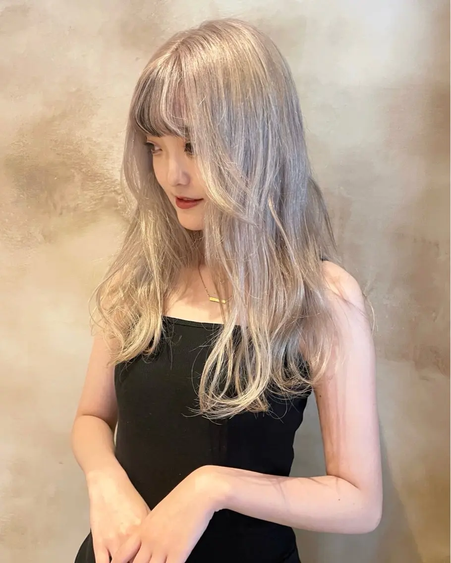 【ダメージ98%off‼️】ケアブリーチ+ケアカラー+TOKIO超音波TR ¥20900の写真