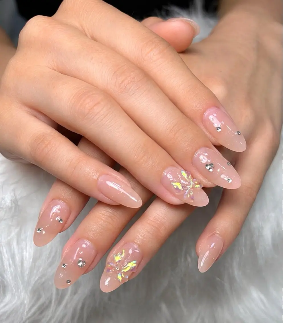 ネイル ジェルネイル 持ち込み ワンカラーネイル スカルプネイル xinh nailsのネイルデザイン