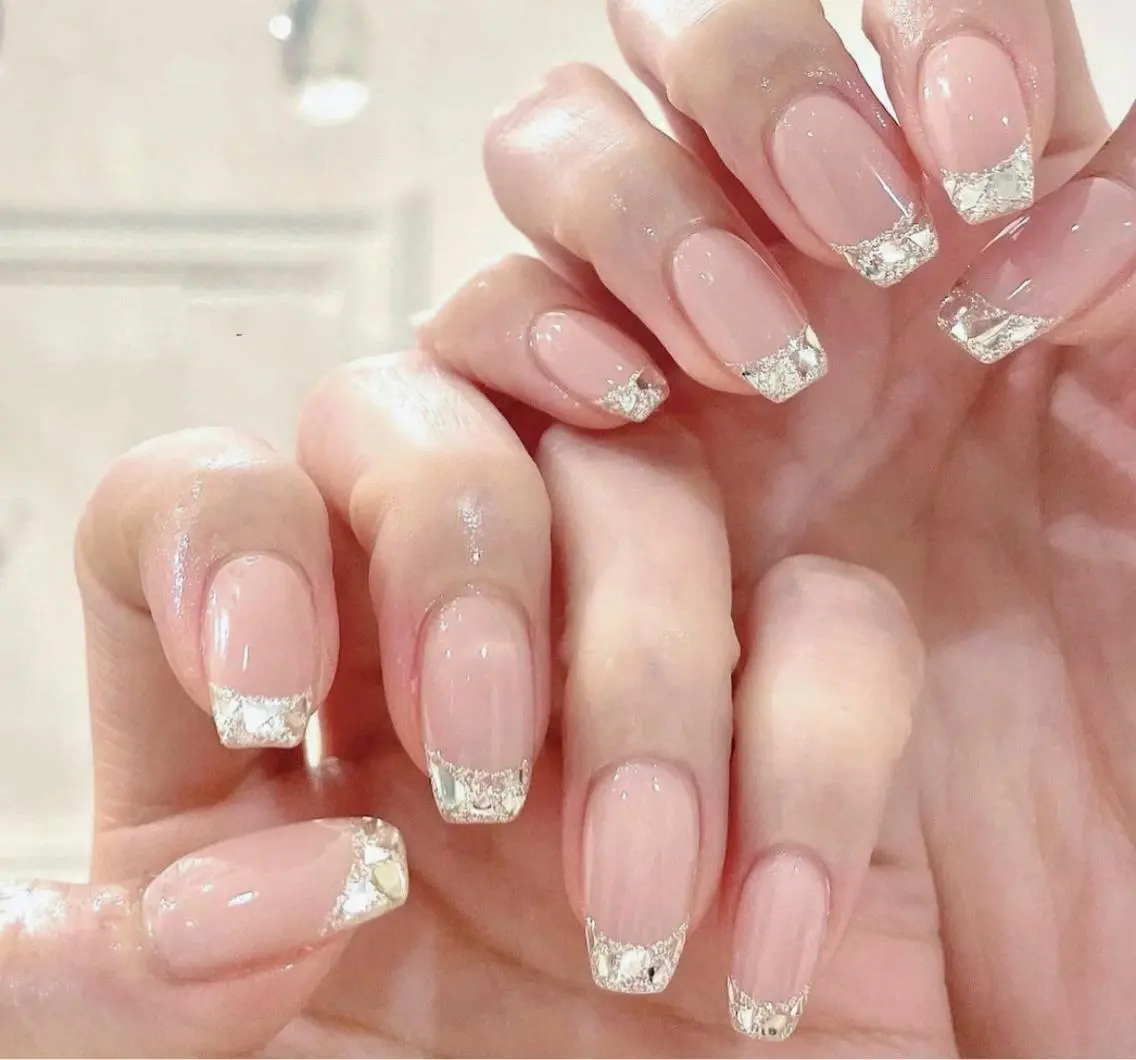 ネイル ハンドネイル M 🌷Nail 長さだし専門店のネイルデザイン