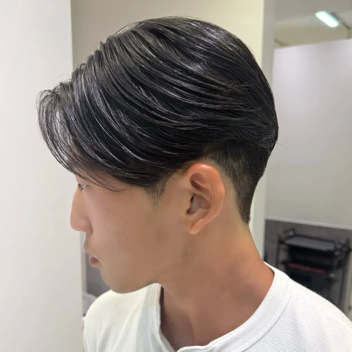 メンズ カット 縮毛矯正 センターパート特化/ メンズカット/ヒロキのヘアスタイル