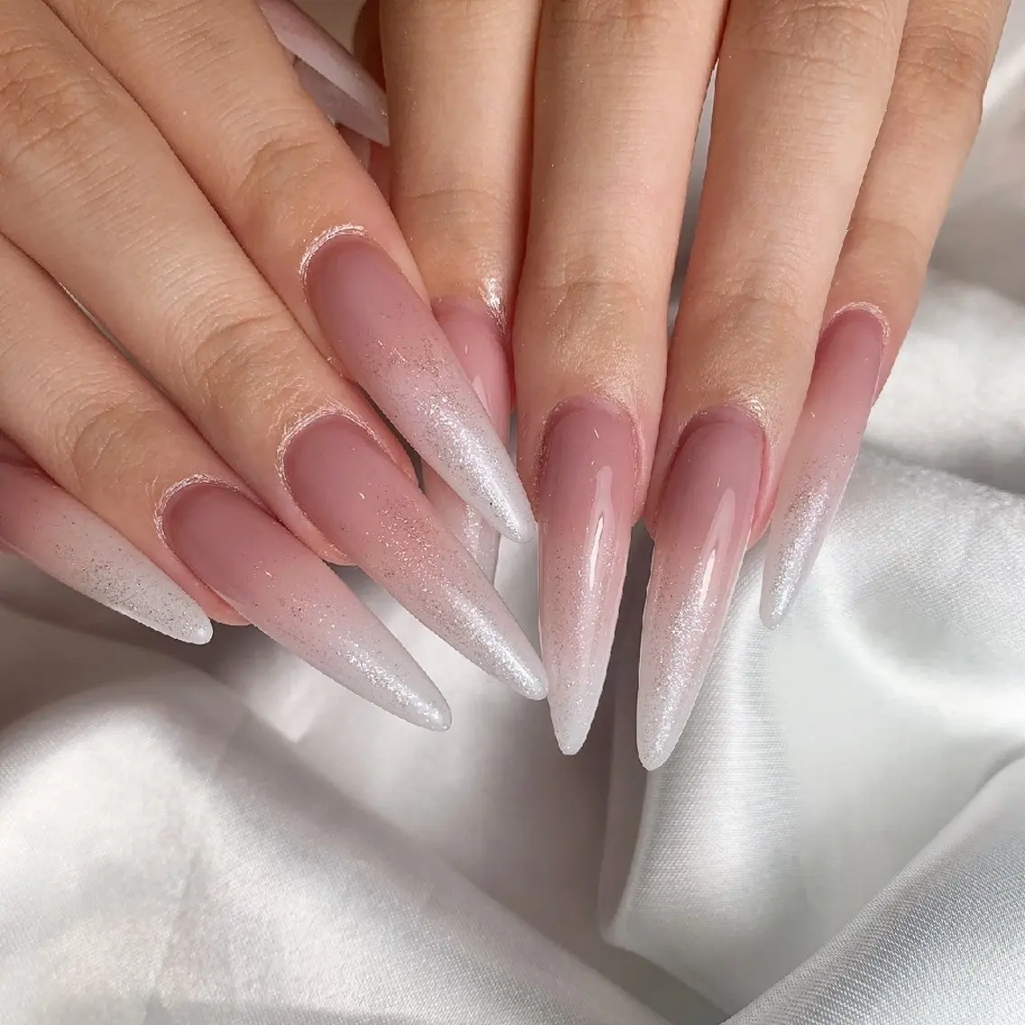 ネイル ロングネイル スカルプネイル ハンドネイル MU5-nail 金山ネイルサロンのネイルデザイン