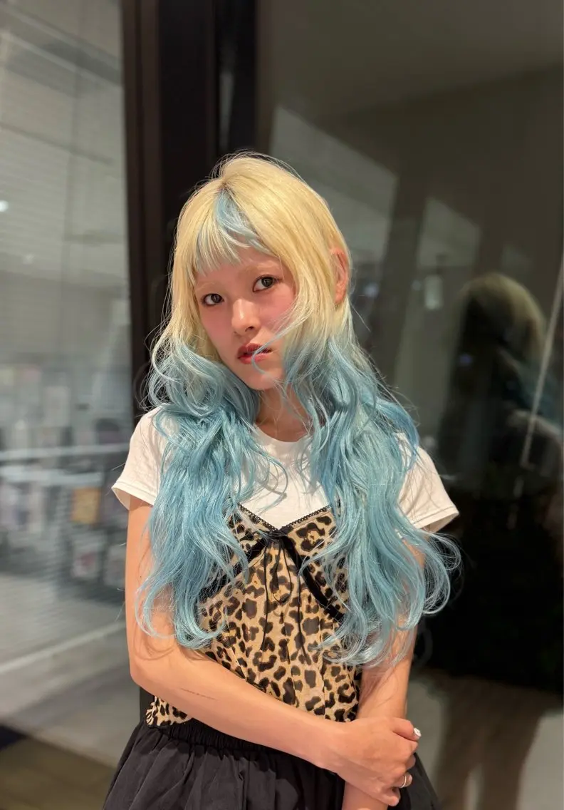 ロング カラー ヘアカラー トリートメント "Daisy" Rio /大名・天神のヘアスタイル