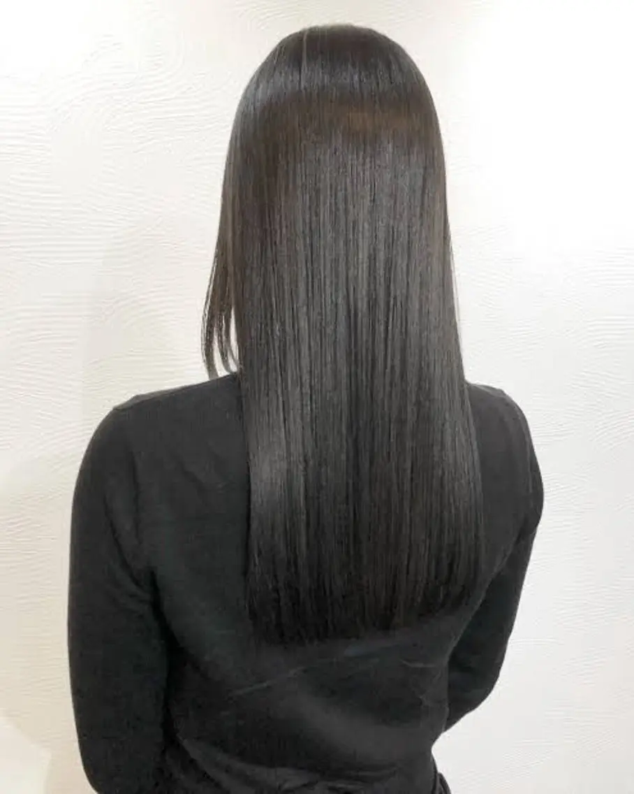 【人気No.1】カット+コスメ縮毛矯正+最高級髪質補修リンケージTRの写真