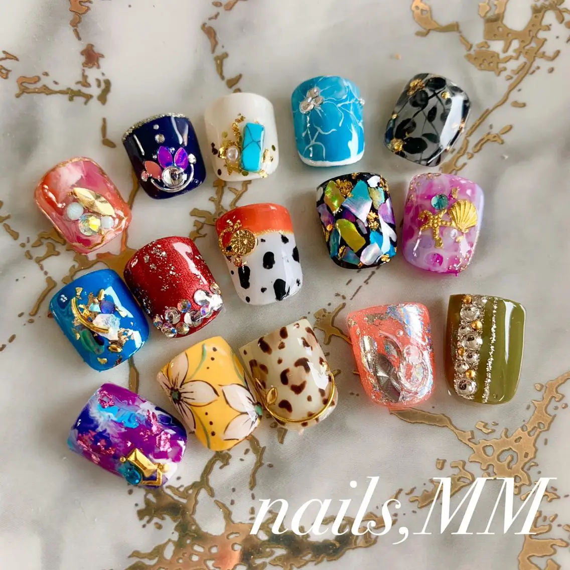 ネイル フットネイル nailsalon MMのネイルデザイン