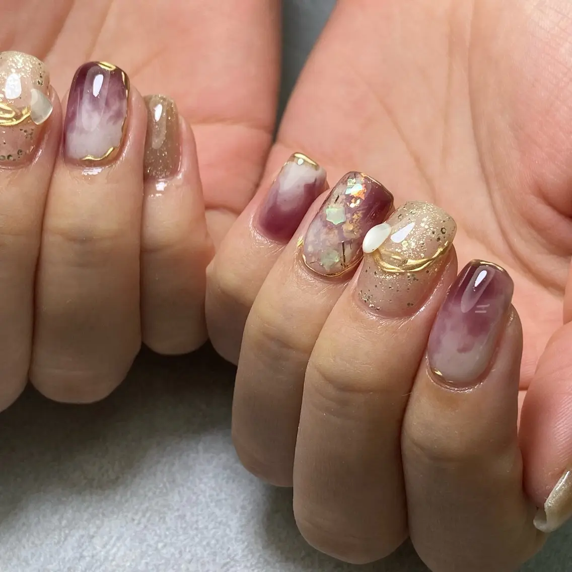 ネイル ハンドネイル nail salon Lumièreのネイルデザイン