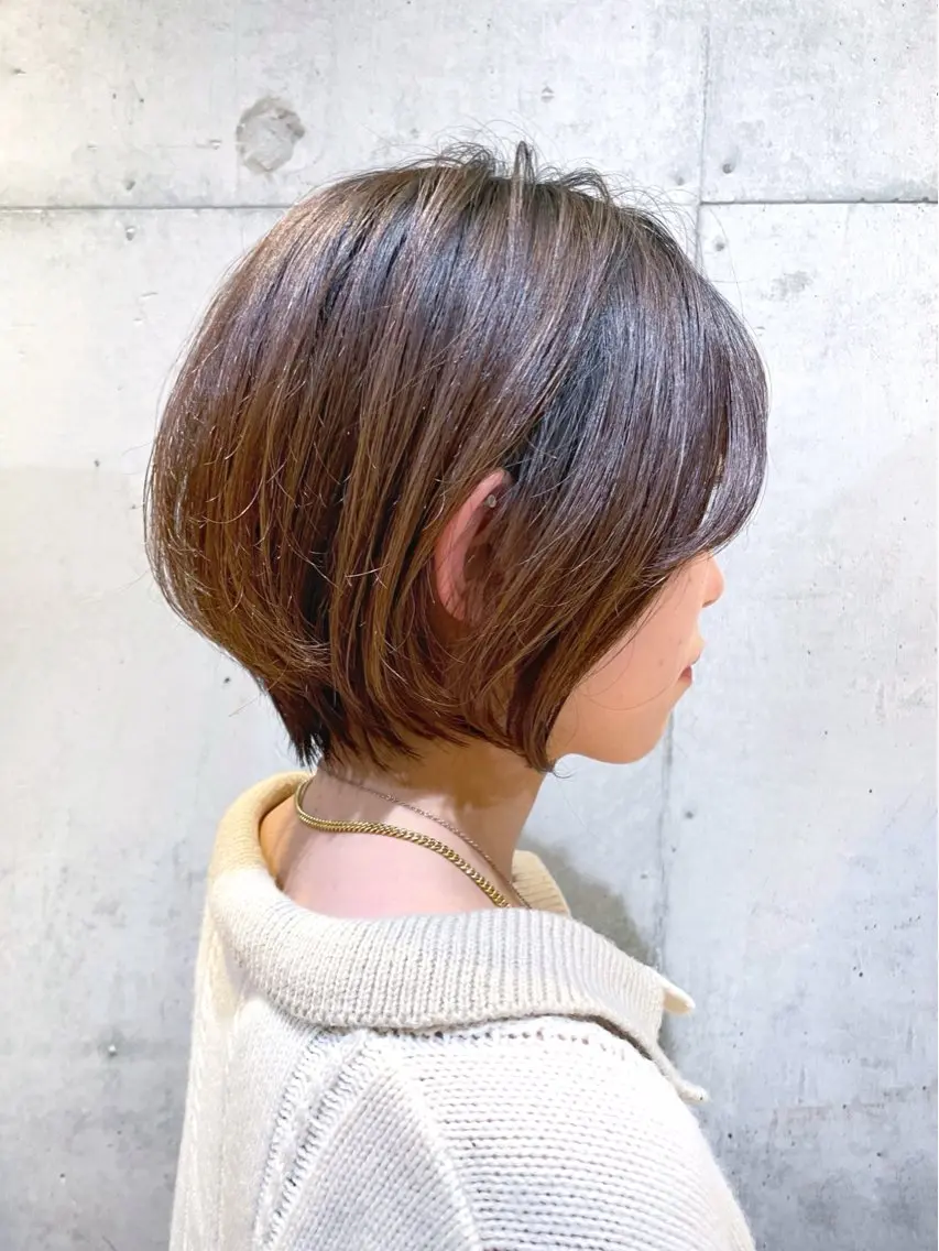 ショート ショートボブ ボブ ショートヘア 🐣Say.ree ひらいで ななみ🐣のヘアスタイル