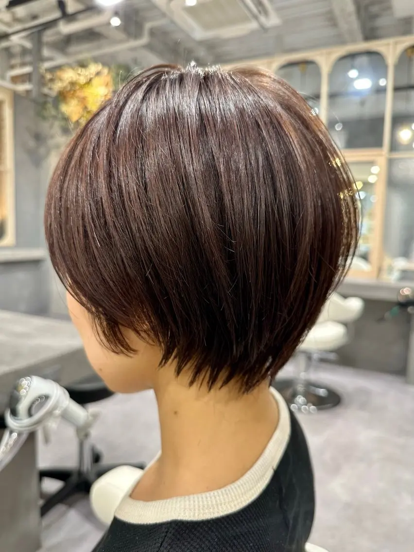 ショート 透明感カラー/ 木下希望のヘアスタイル