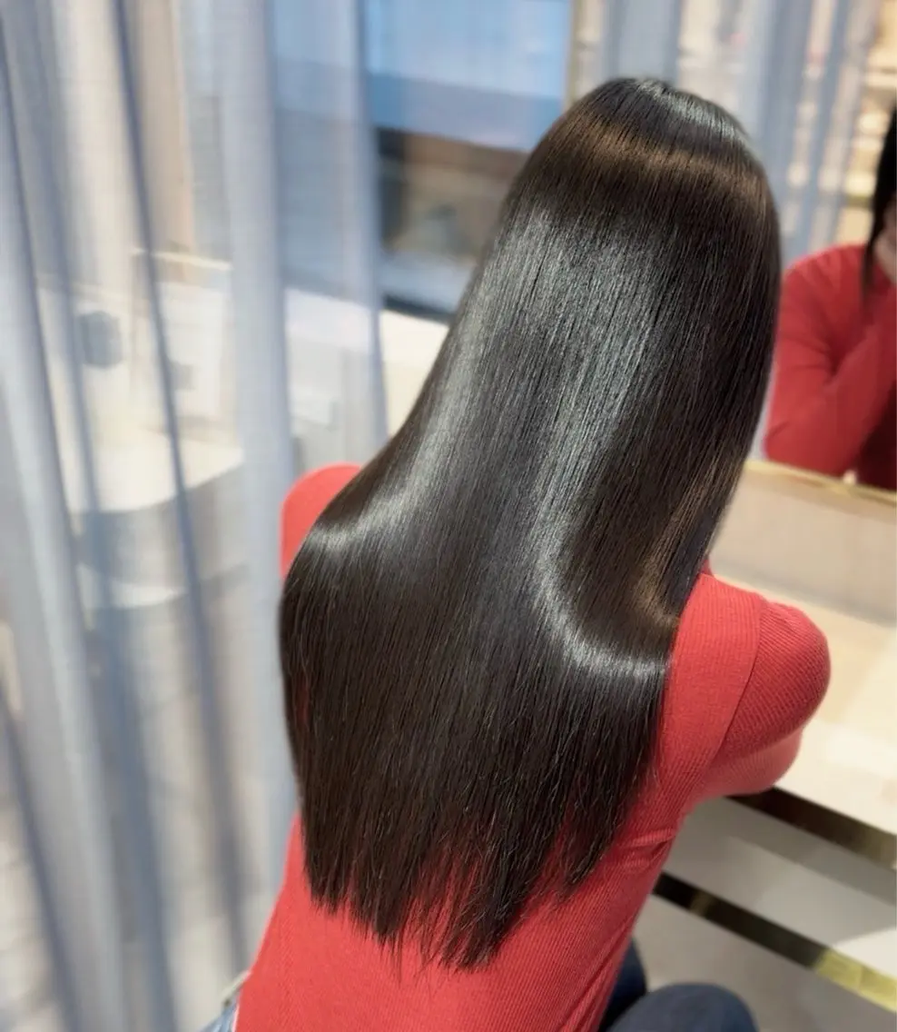 ロング 髪質改善 トリートメント HALO treatmentのヘアスタイル