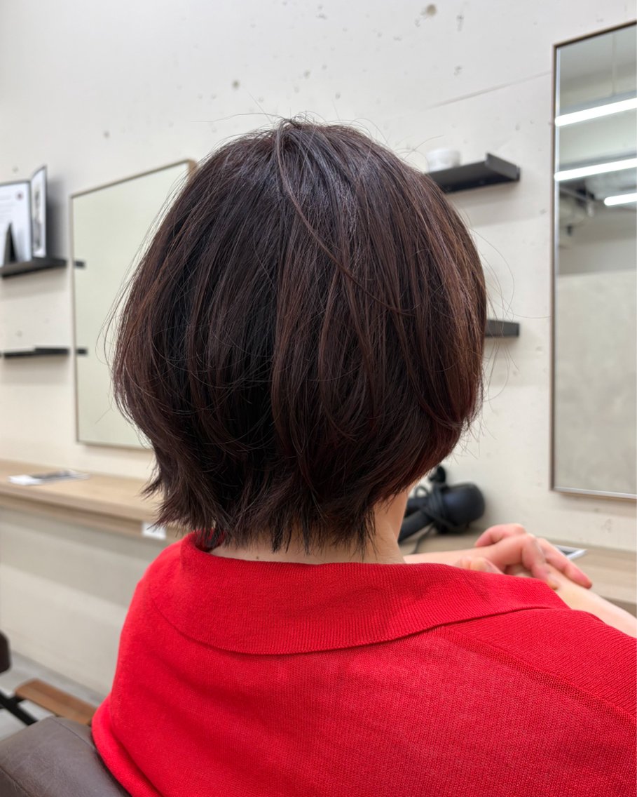 ショート カラー カット ヘアカラー 【似合わせカット】 谷口海斗のヘアスタイル