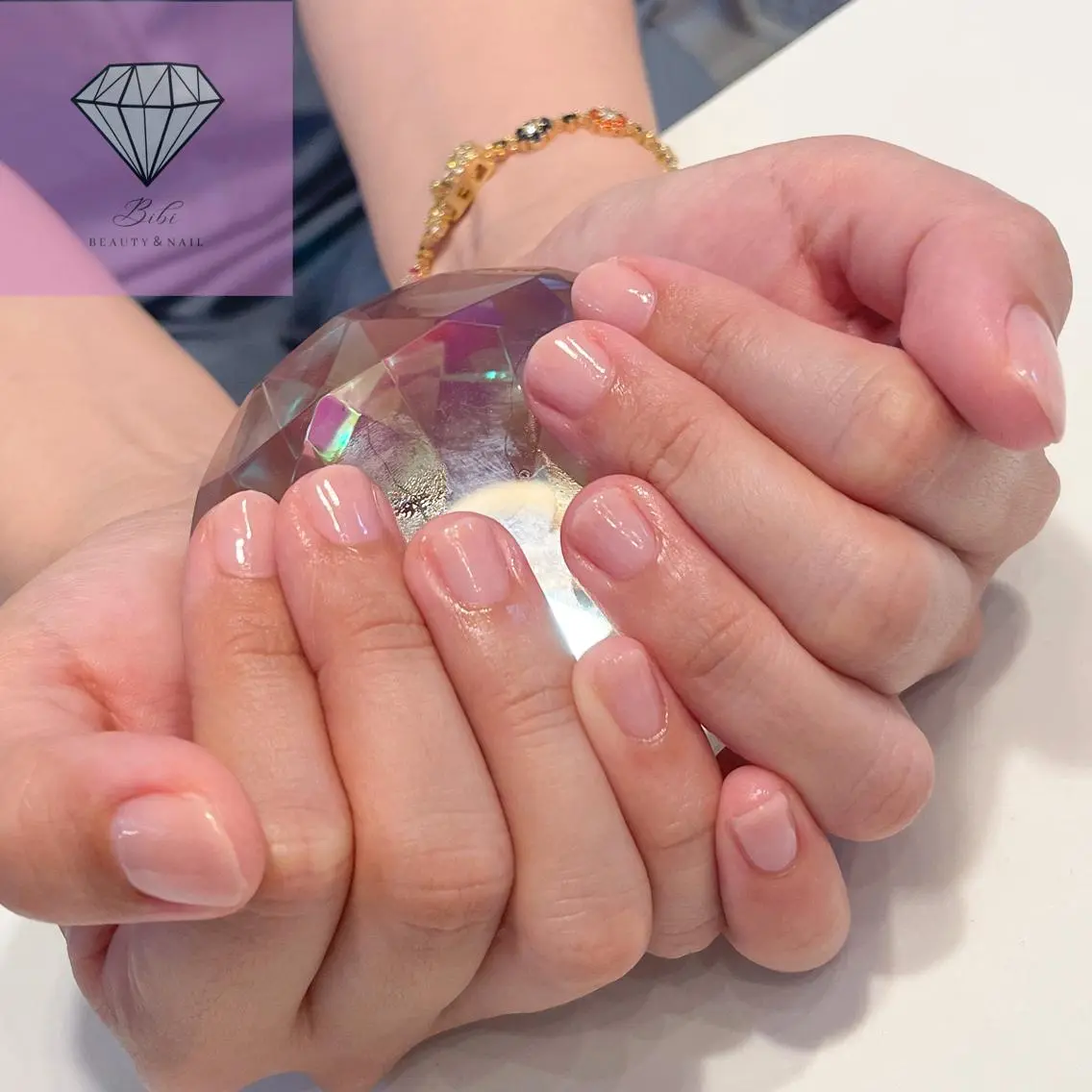 ネイル グラデーション ピンク ハンドネイル ネイルサロン💎 Bibiのネイルデザイン