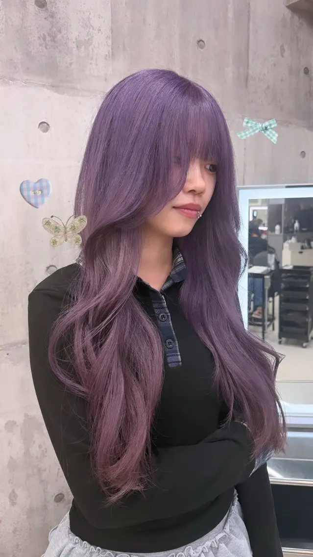ロング ヘアアレンジ ハイトーン/ゆるふわ 🧚𖥔ׁTOMO♡のヘアスタイル