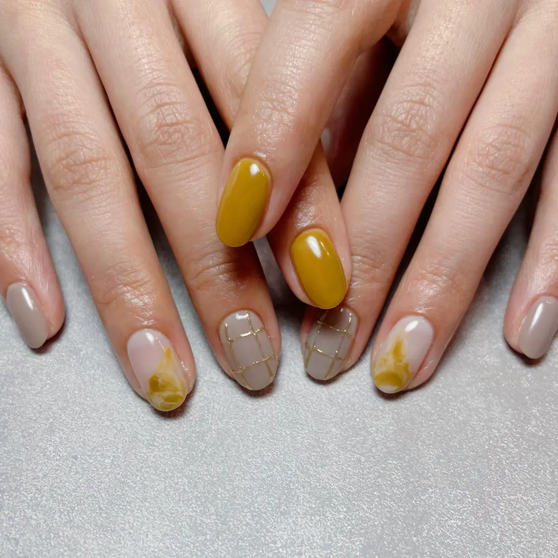 ネイル ハンドネイル GIZELE ひばりヶ丘nailのネイルデザイン