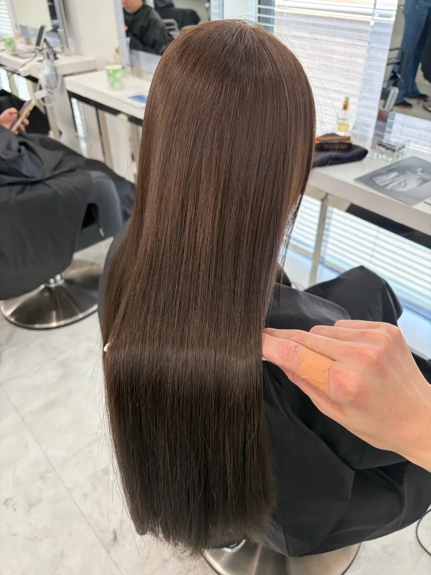 ロング カラー ヘアカラー 野口 楓華のヘアスタイル