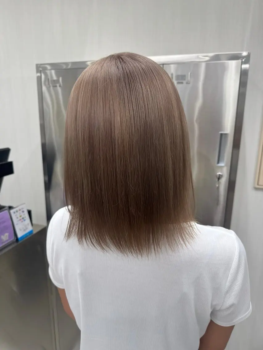 カラー りこ / 透明感カラー🎀🫧のヘアスタイル