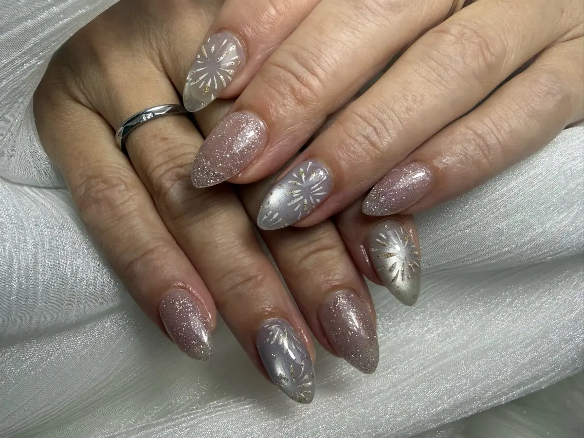セミロング shandy nailのネイルデザイン