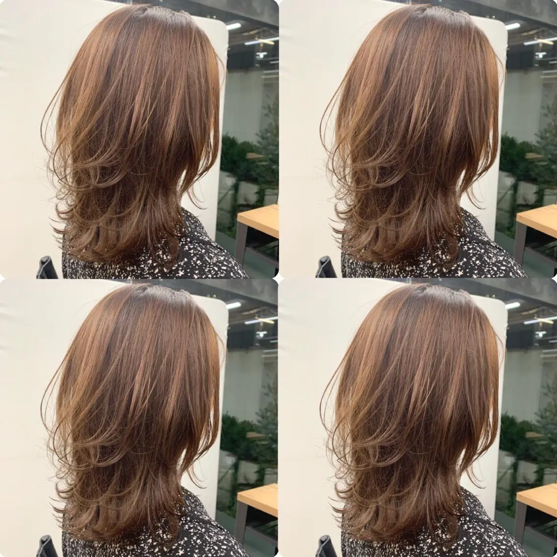 ミディアム カラー 透明感カラー✂︎ YUKAのヘアスタイル