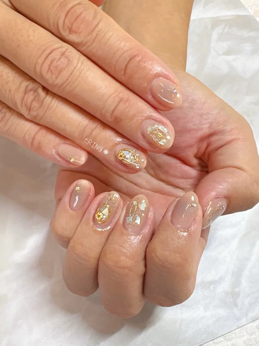 ネイル ハンドネイル tRING* しいの木台のネイルデザイン