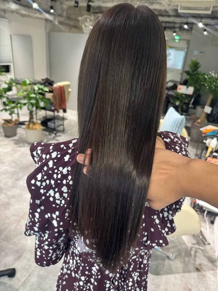 ロング カラー 夜23時まで予約🉑 reverieあきらのヘアスタイル