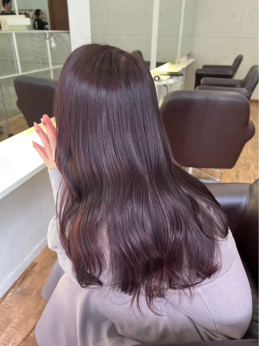 カラー ヘアカラー トリートメント Hip's eyes meiのヘアスタイル