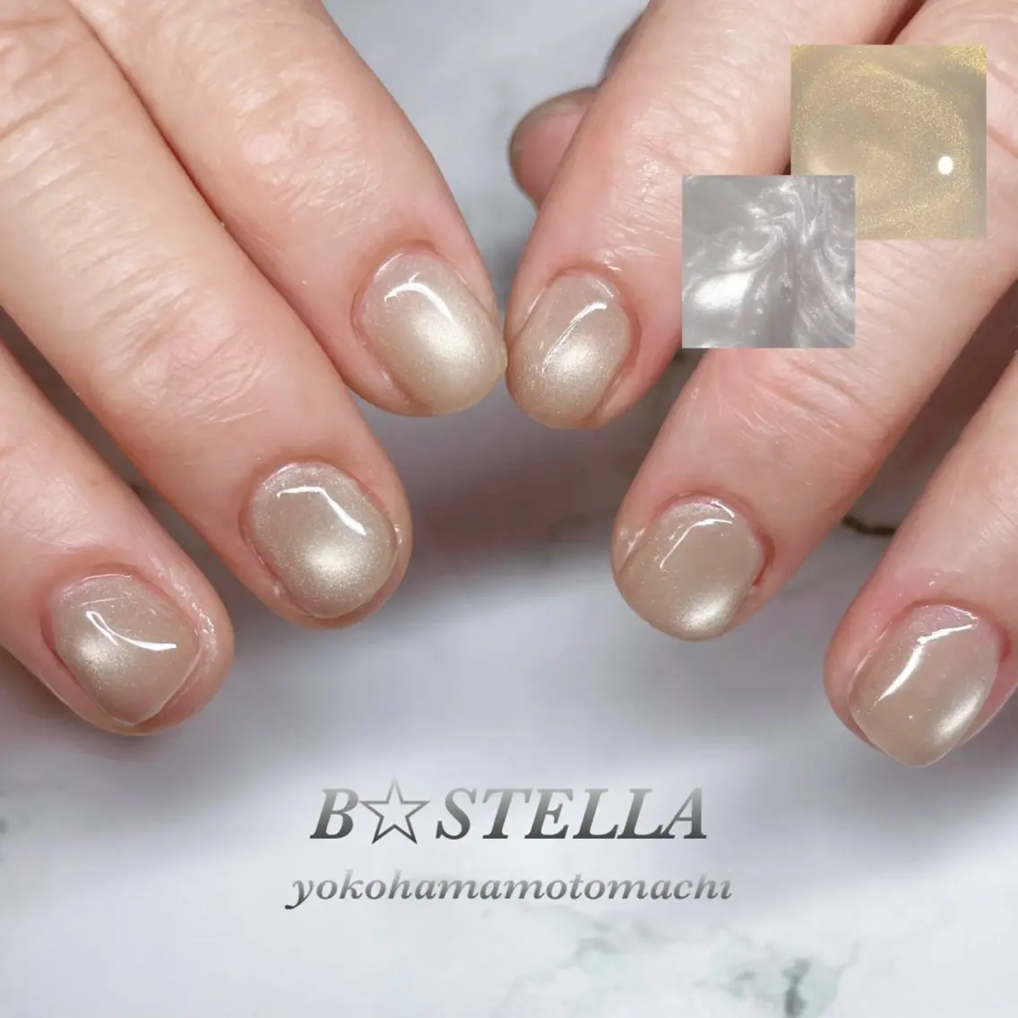 ネイル ハンドネイル B☆STELLA ANDOUのネイルデザイン