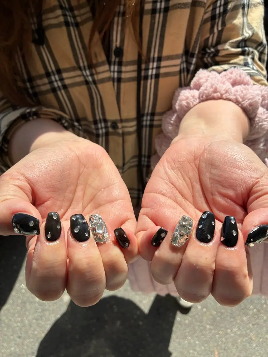 セミロング ハンドネイル ulu  nail. haruのネイルデザイン