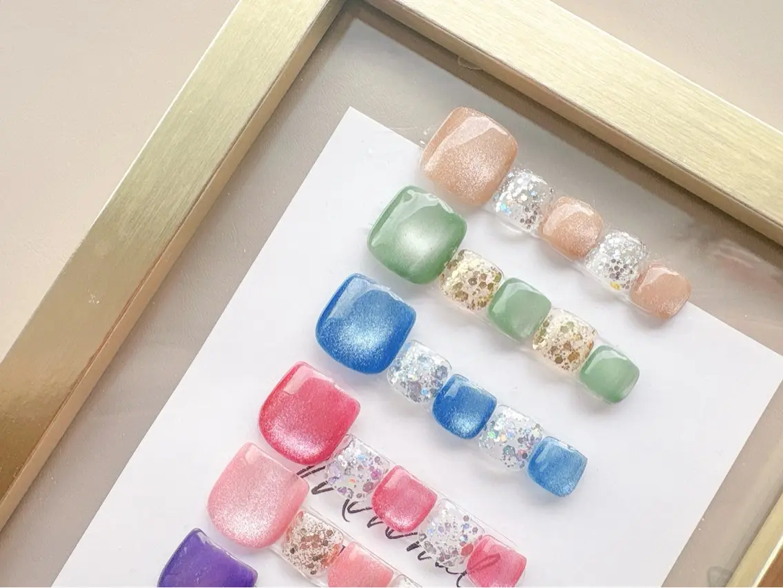 【撮影モデル募集】マグネットワンカラー✖️ラメ¥7500→¥4500【オフ代込】の写真