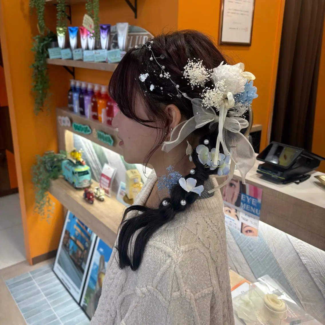 ヘアアレンジ 福田 楓華のマツエク・マツパデザイン