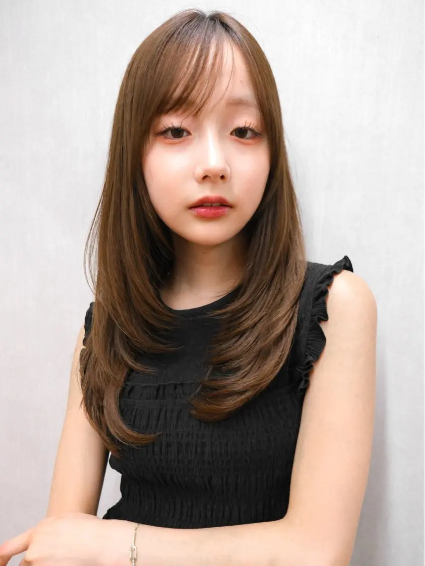 セミロング カット ヘアカラー GARDEN今野佑哉 似合わせカット銀座のヘアスタイル