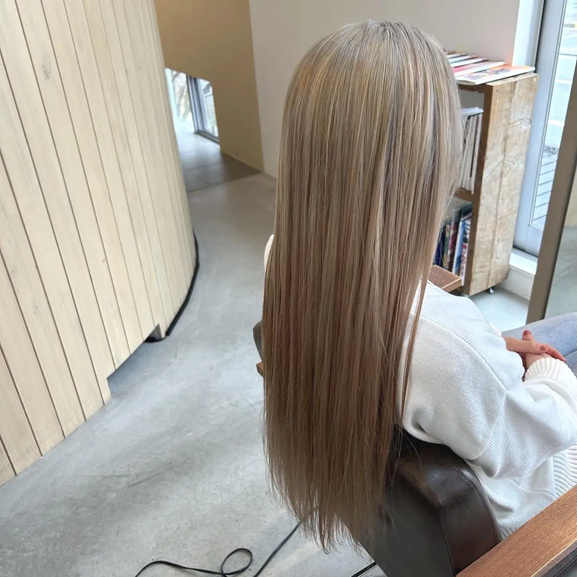 ロング ヘアカラー 綿貫 美雪のヘアスタイル