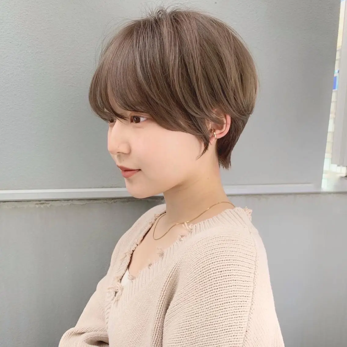 ショート ショートヘア 縮毛矯正 特化アツシのヘアスタイル
