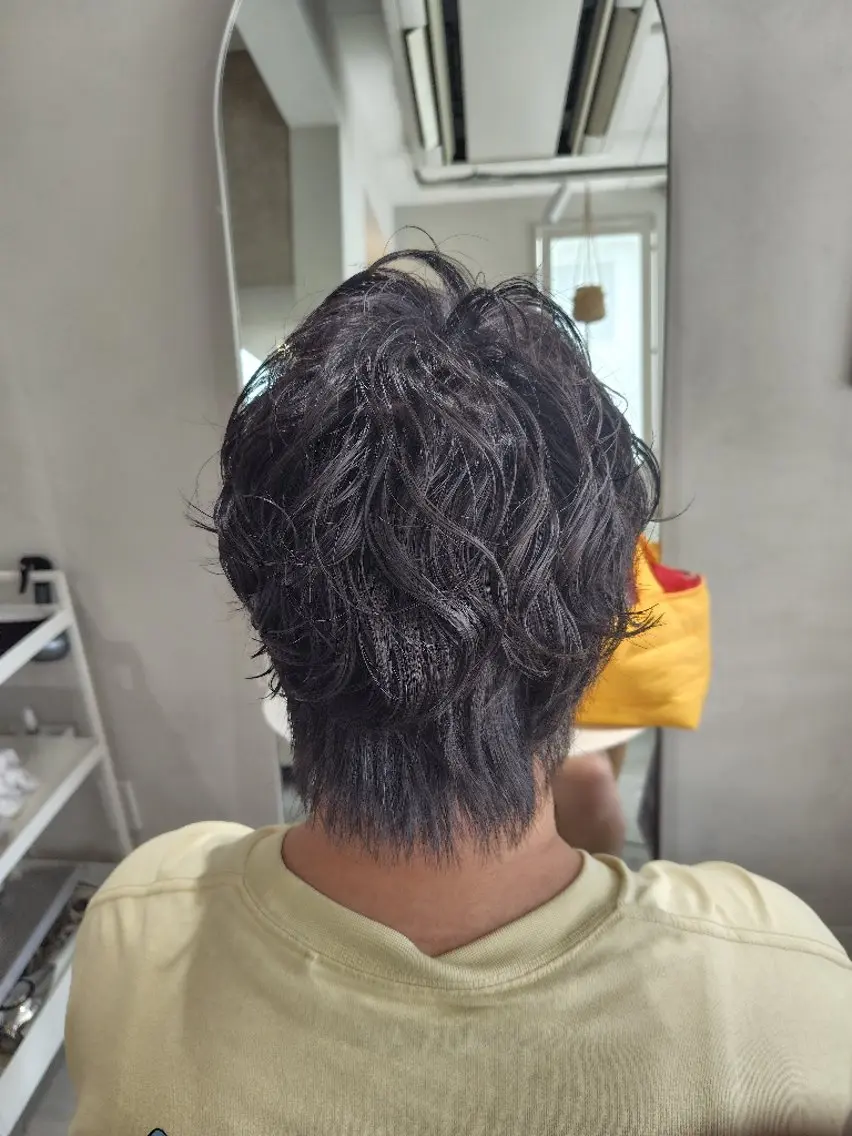 10名限定 メンズカット➕ワンカールパーマの写真
