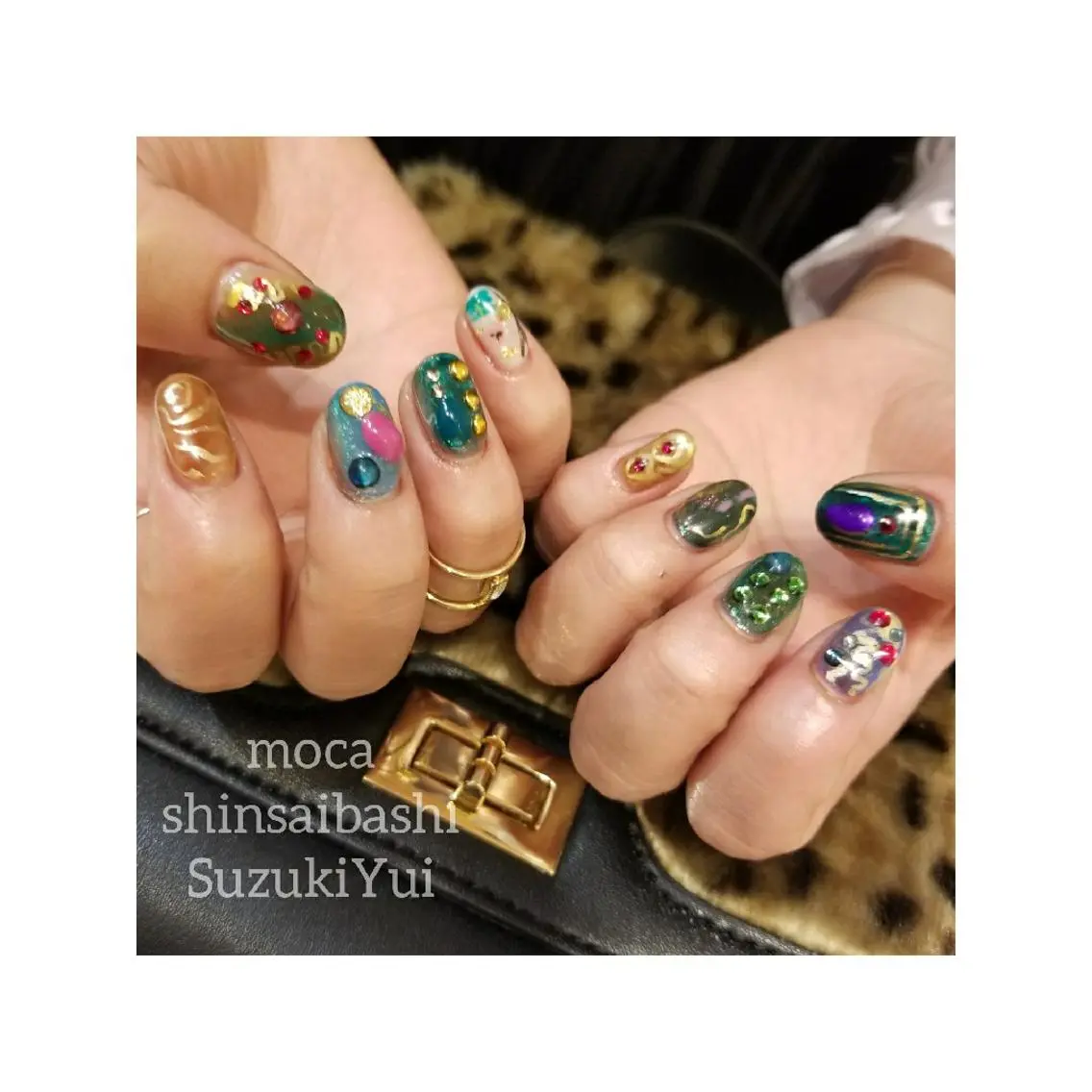 ネイル 鈴木 ゆいのネイルデザイン