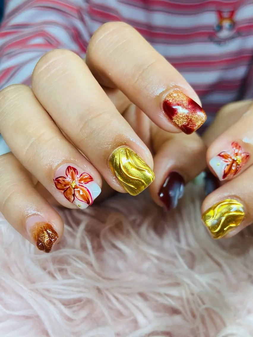 ネイル HandSnail 座間ネイルサロンのネイルデザイン