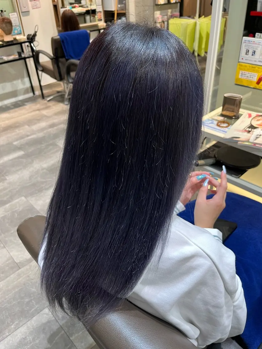 ロング カラー ブリーチ 🔥坂本 リョウ🔥のヘアスタイル