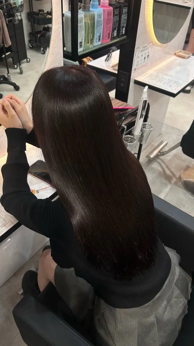 ロング カラー Lapis シマのヘアスタイル