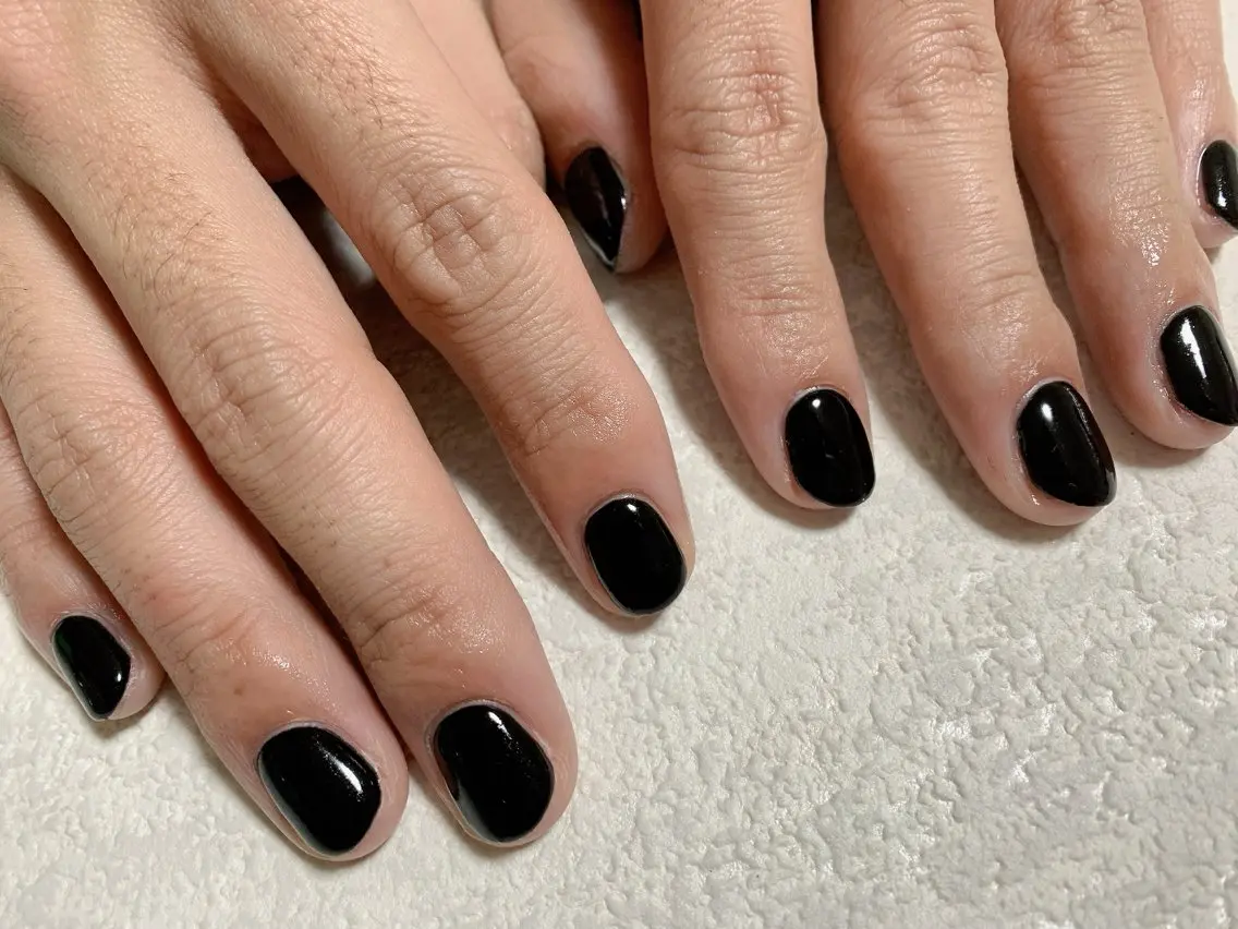 ネイル ジェルネイル 韓国ネイル メンズネイル ワンカラーネイル パラジェル kiki nail たまプラーザのネイルデザイン