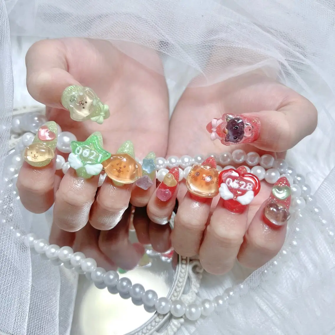 ネイル 持ち込み ハンドネイル Nail salon unmeltのネイルデザイン