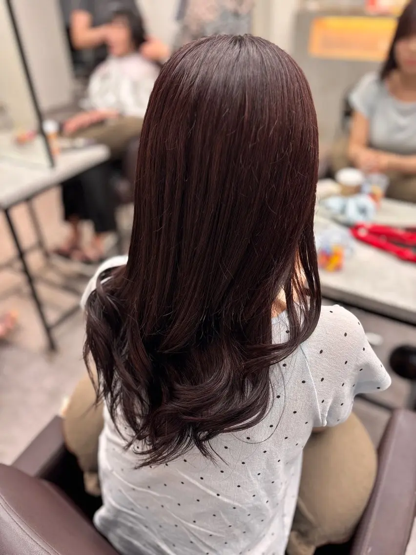 セミロング カラー ヘアカラー 【 clan 】 *.✯ANNA✯.*のヘアスタイル