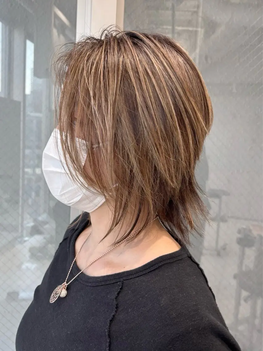 カット・白髪ぼかしカラー・保湿トリートメント【施術時間150分】の写真