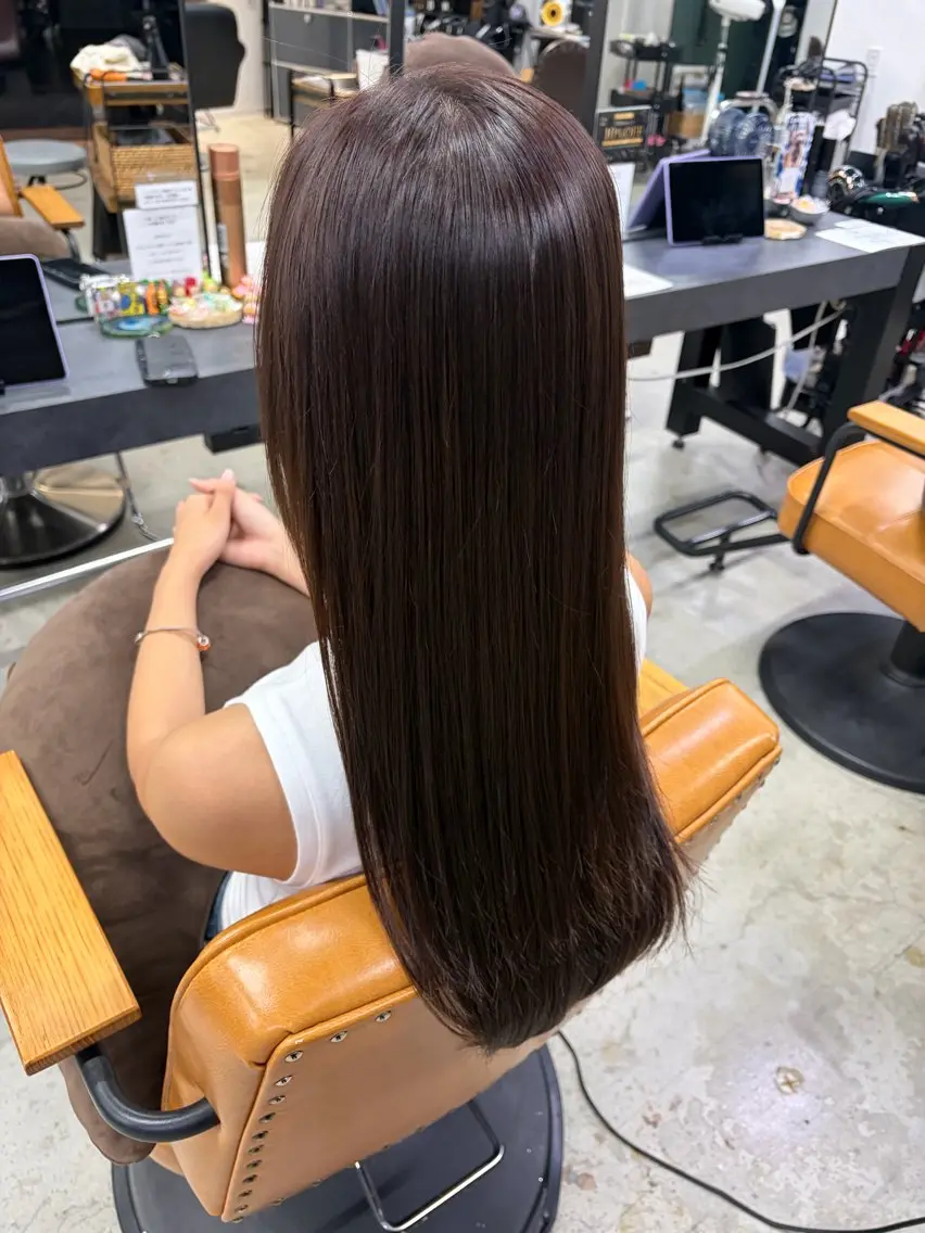 ロング かおり/似合わせ/ 透明感カラーのヘアスタイル