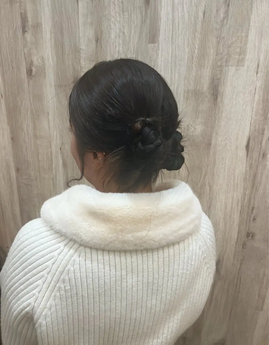 ヘアアレンジ ヘアセット ヘアメイクネイリスト hidemi中目黒のヘアスタイル