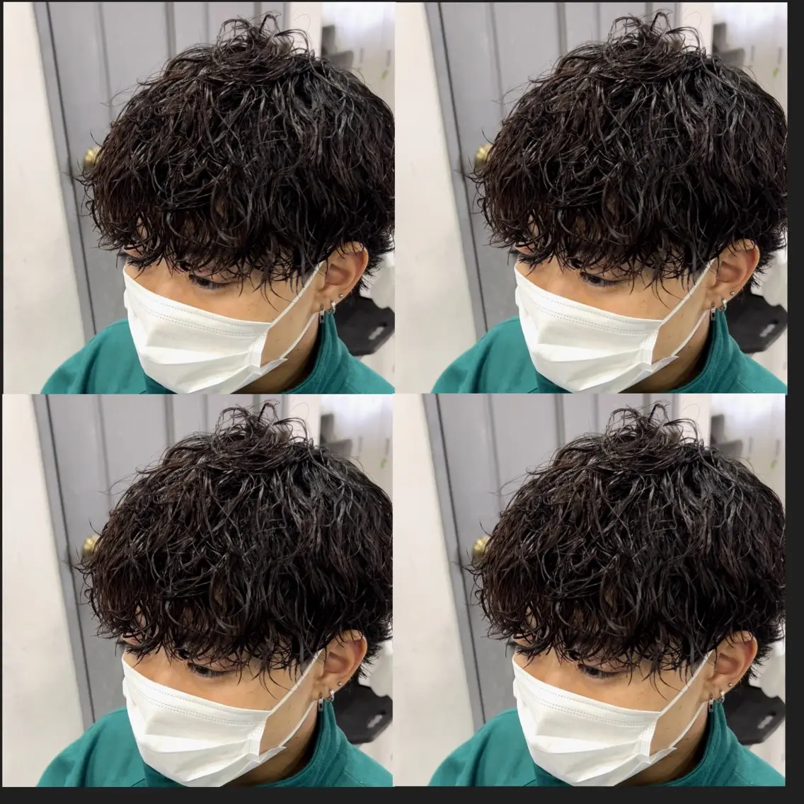 ショート 🔥メンズパーマ 特化 渡辺一翔のヘアスタイル