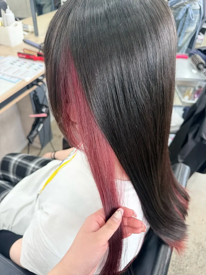 ロング カット ヘアカラー 🎀NANA🎀ブリ ーチカラー特化/赤羽のヘアスタイル