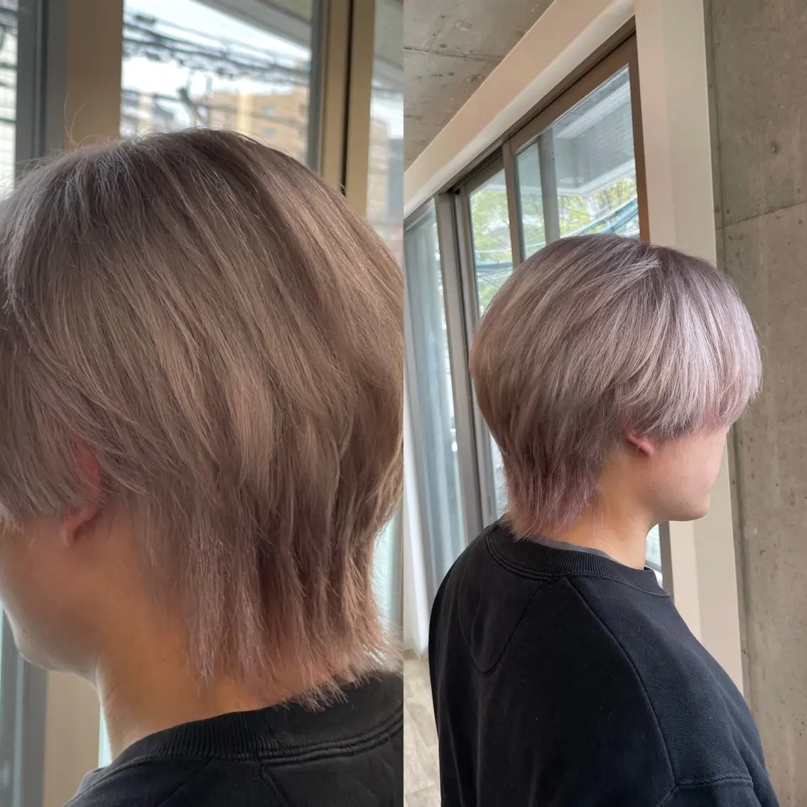 ショート カット ヘアカラー トリートメント 加藤 泰輔のヘアスタイル