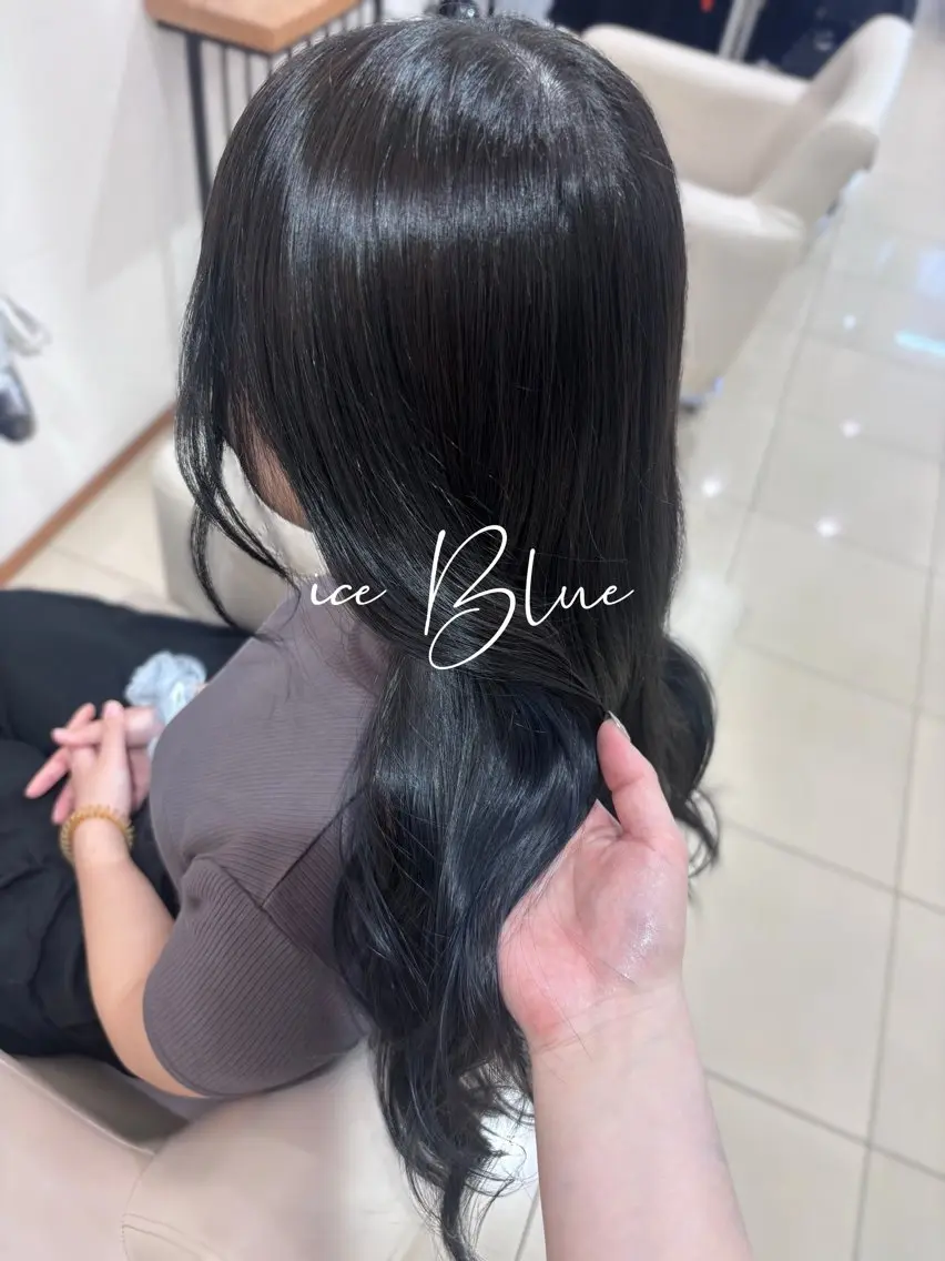 ロング ヘアカラー トリートメント 髪質改善/縮毛矯正 透明感カラー/スバルのヘアスタイル