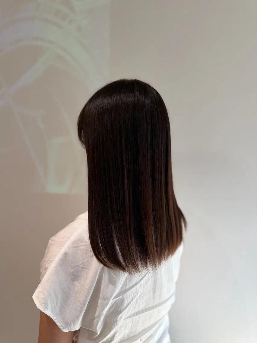 カラー カット ヘアカラー トリートメント ヘッドスパ 💇🏻♀️結/ 川崎美容師のヘアスタイル